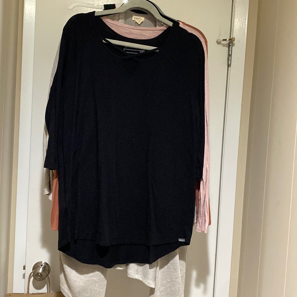 3/4 Sleeve Eddie Bauer tshirt